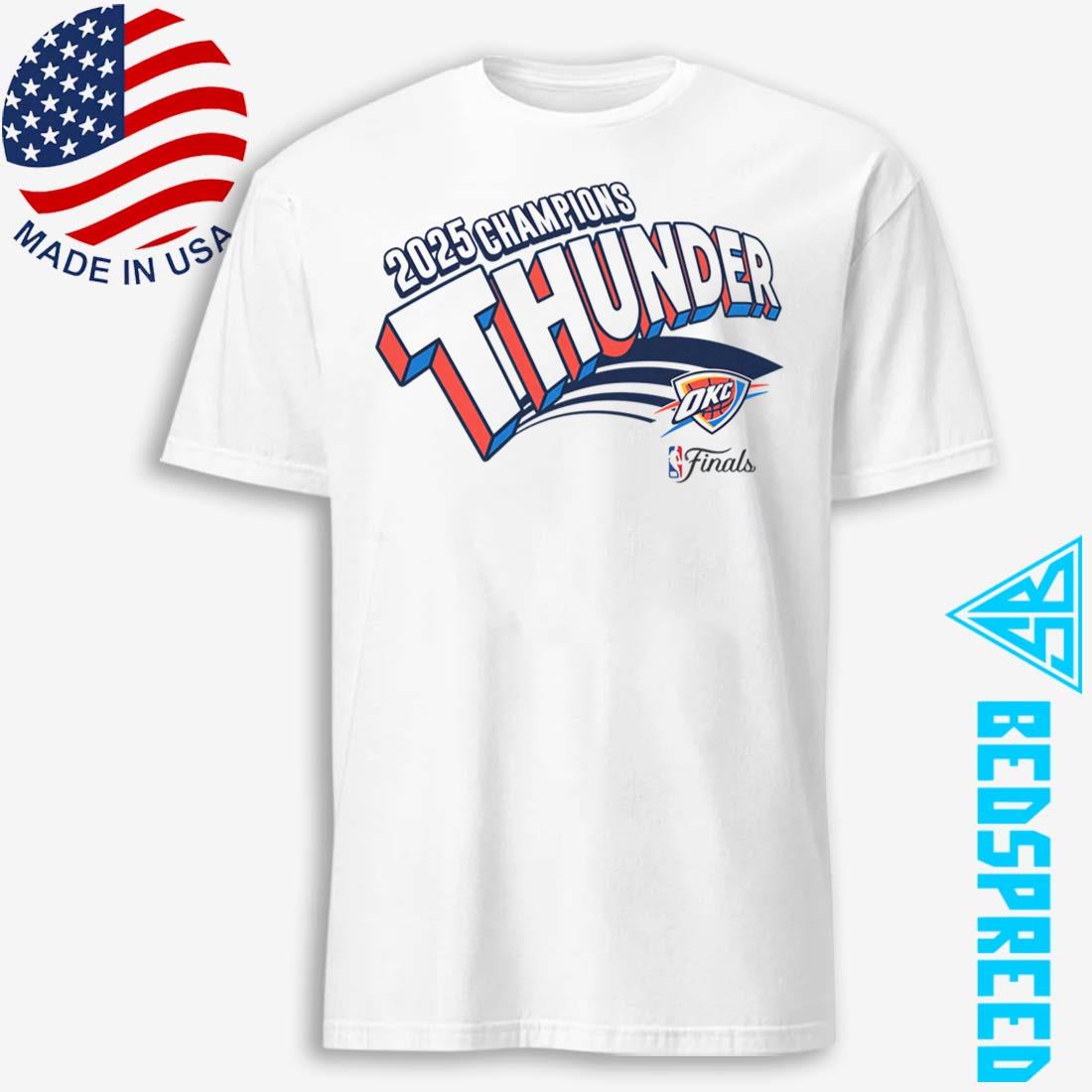 2025 Champions Thunder OKC Finals T-shirt