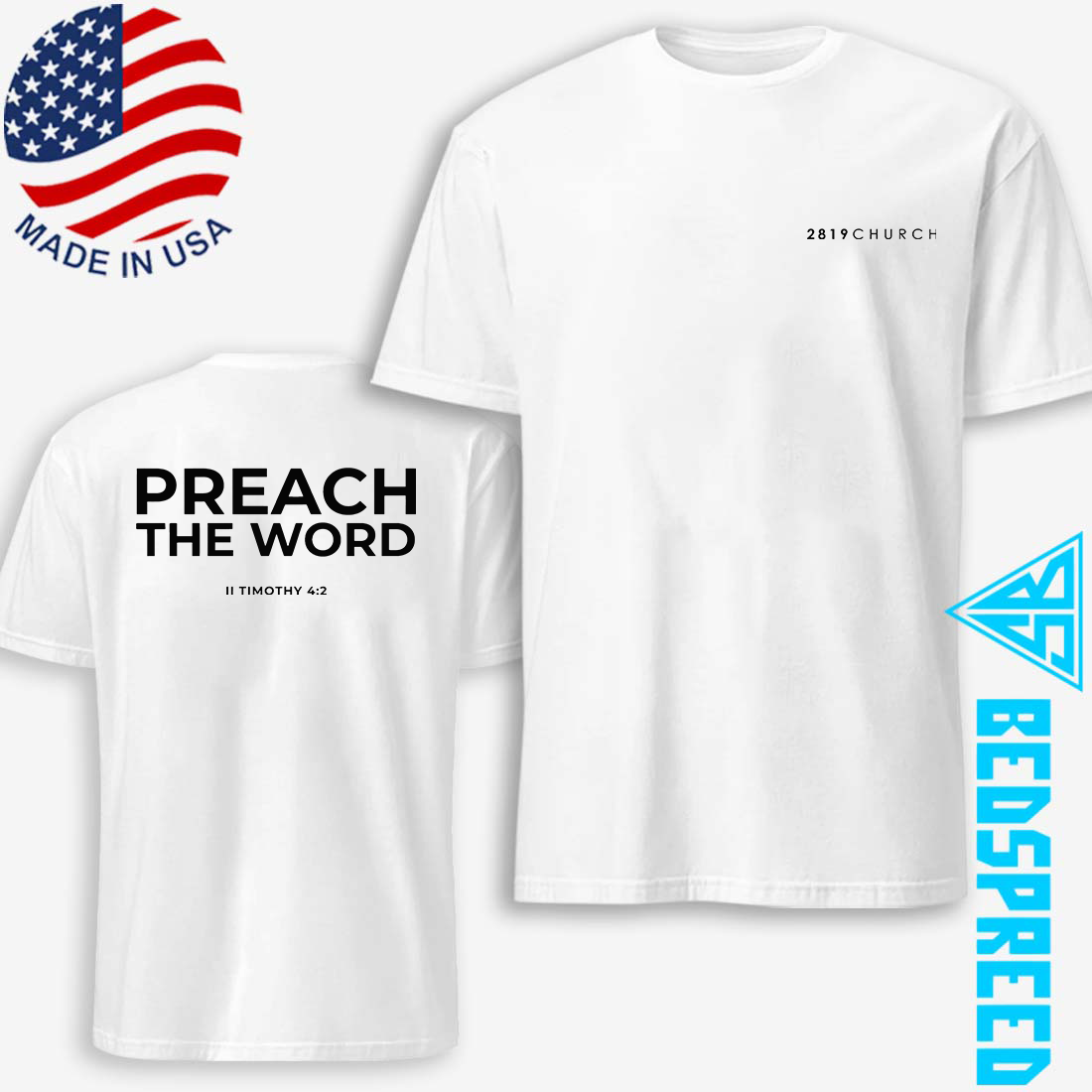2819 Preach The Word Tee