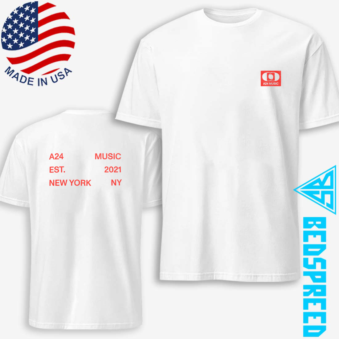A24 Music EST NY Shirt