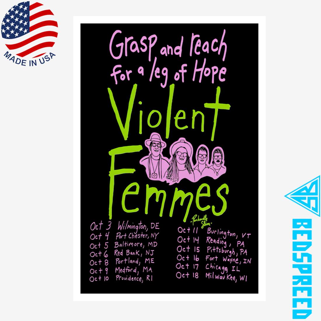 An Evening with Violent Femmes 2025 Oct Tour Poster