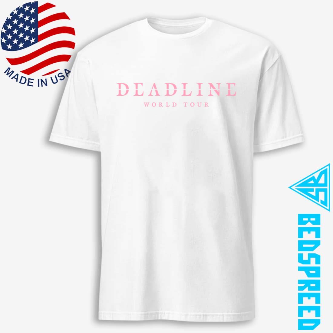Black Pink Deadline World Tour Tee
