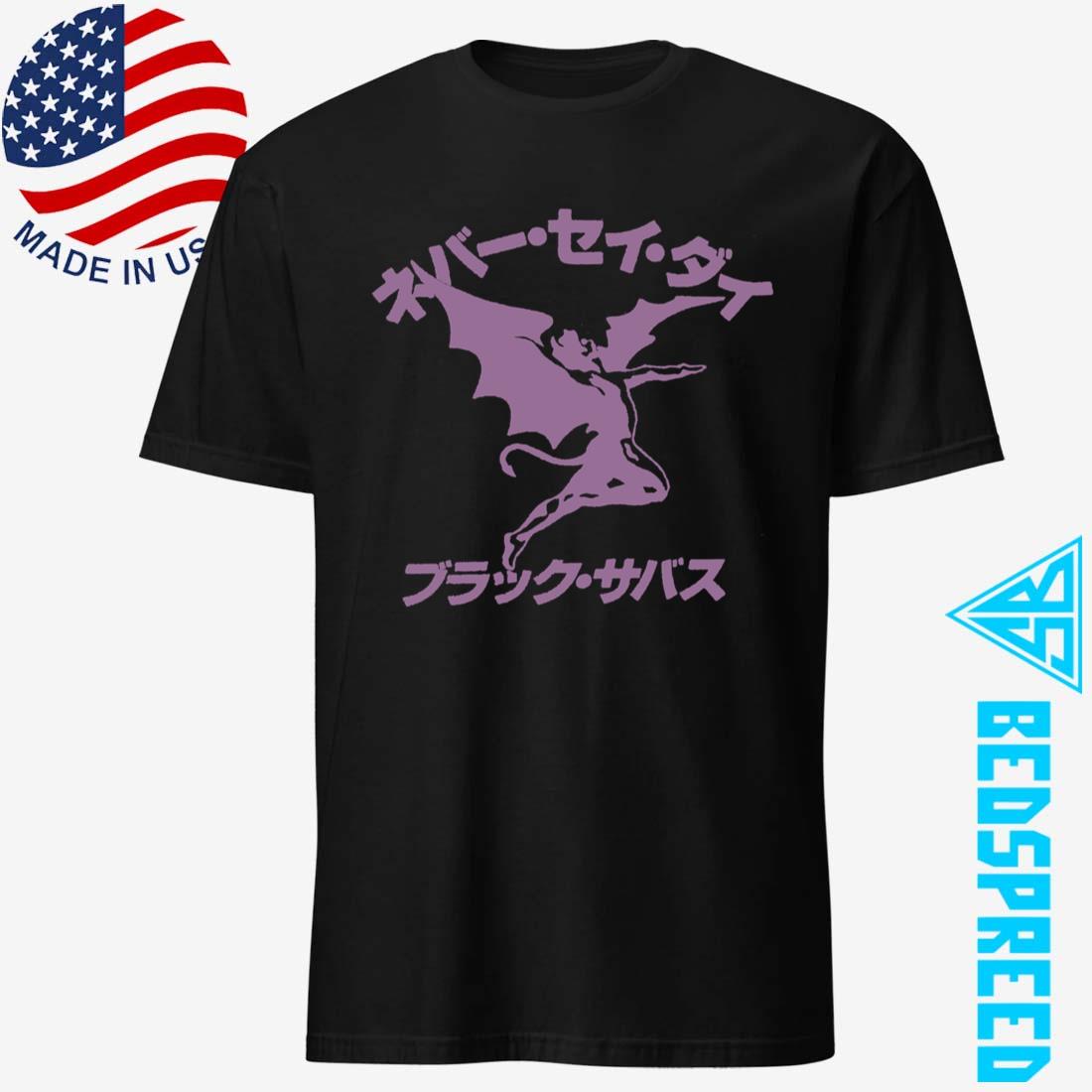 Black Sabbath Never Say Die Henry T Shirt