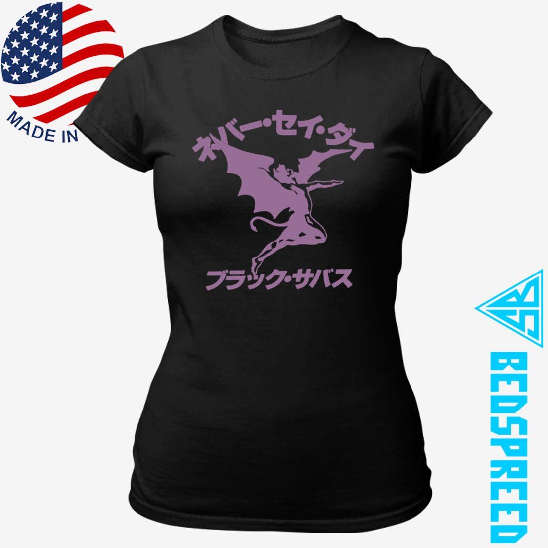 Black Sabbath Never Say Die Henry T Shirt