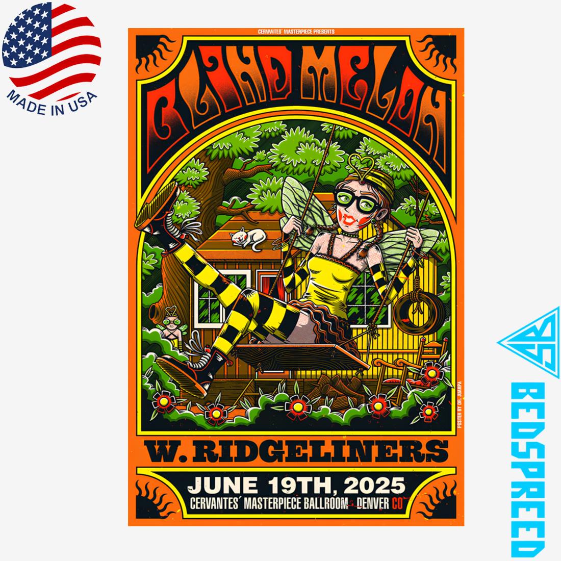 Blind Melon June 19 2025 Masterpiece Ballroom Denver CO Poster
