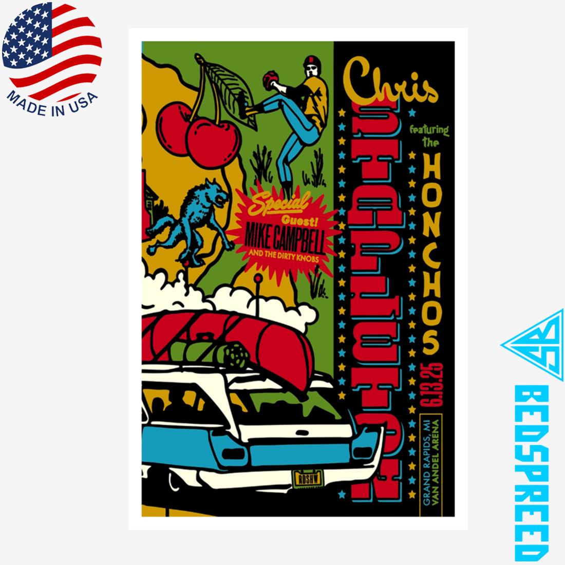 Chris Stapleton Grand Rapids MI June 13 2025 Poster