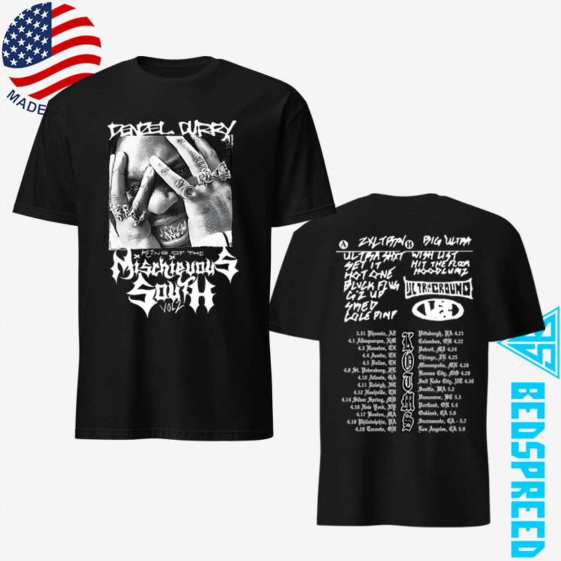 Denzel Curry Mixtape 2025 Tour T-shirt