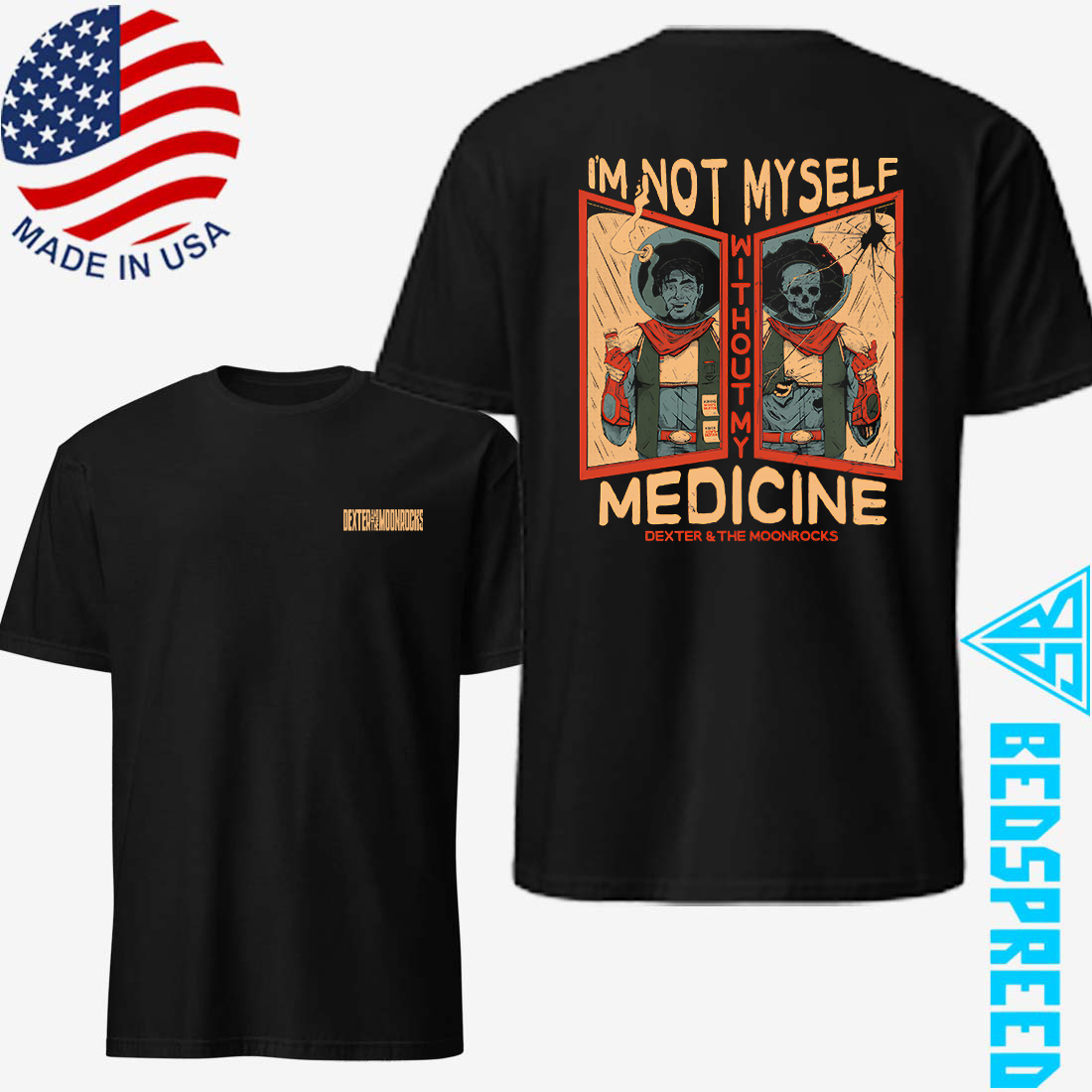 Dexter and The Moonrocks Medicine T-Shirt