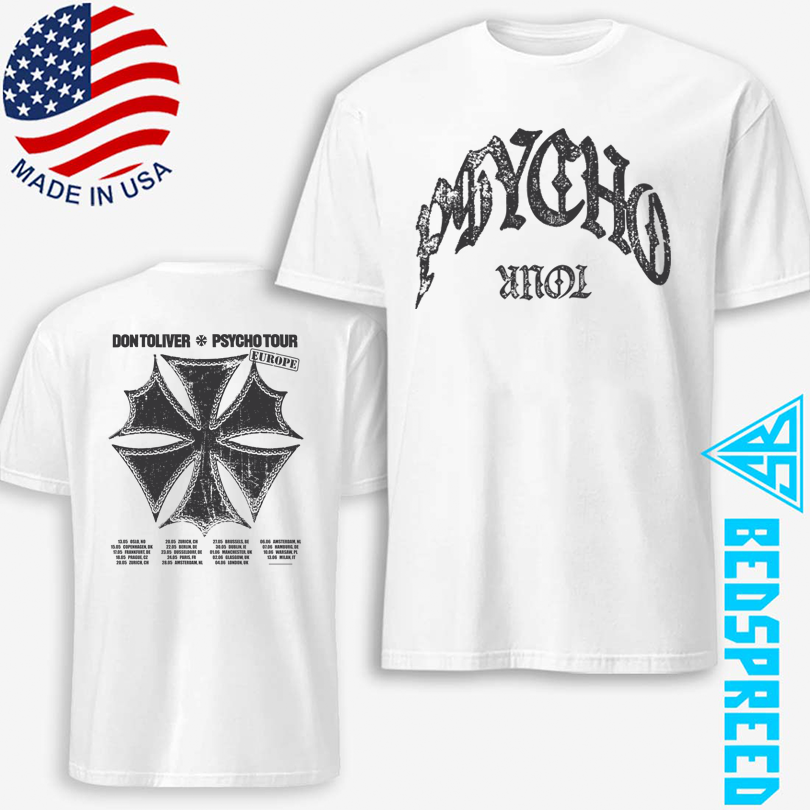 Don Toliver Spycho Tour Emblem T-shirt