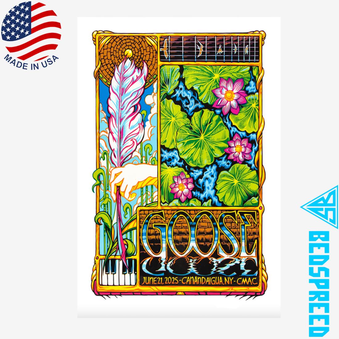 Goose Jun 21 2025 CMAC Canandaigua, NY Poster