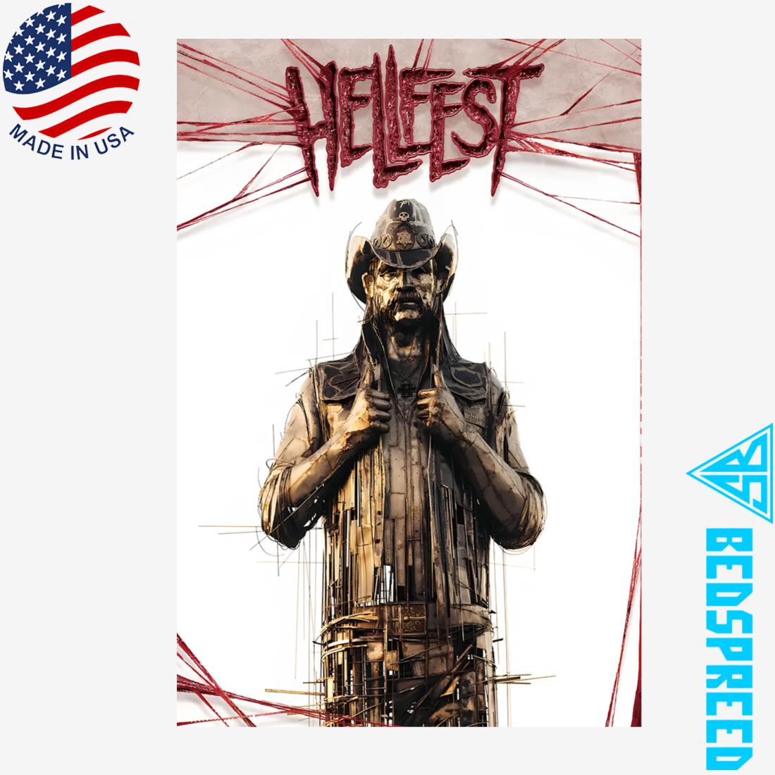 Hellfest Open Air Festival 2025 Concert PosterO Show Poster