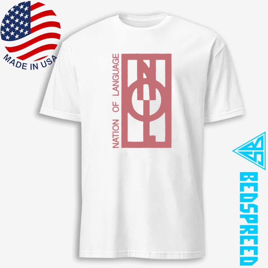 Nation of Language Dance Called Momry Logo T-shirt