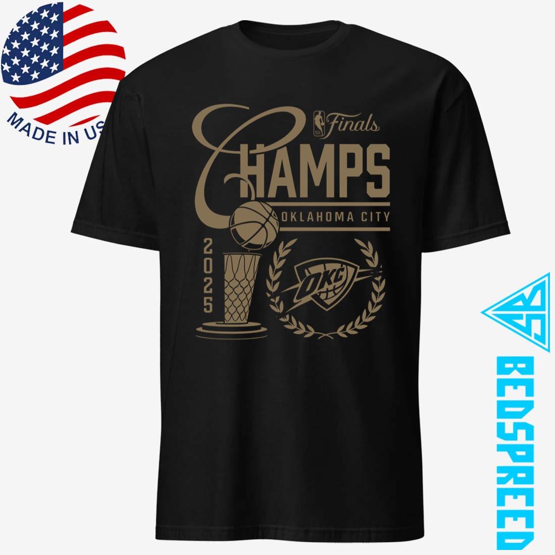 OKC Thunder 2025 NBA Champions Sportiqe T-shirt