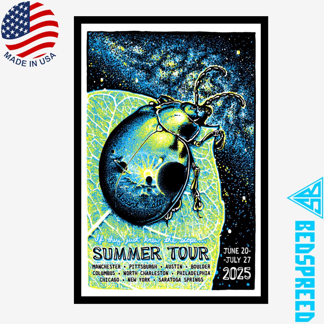 Phish Summer Tour June July Poster