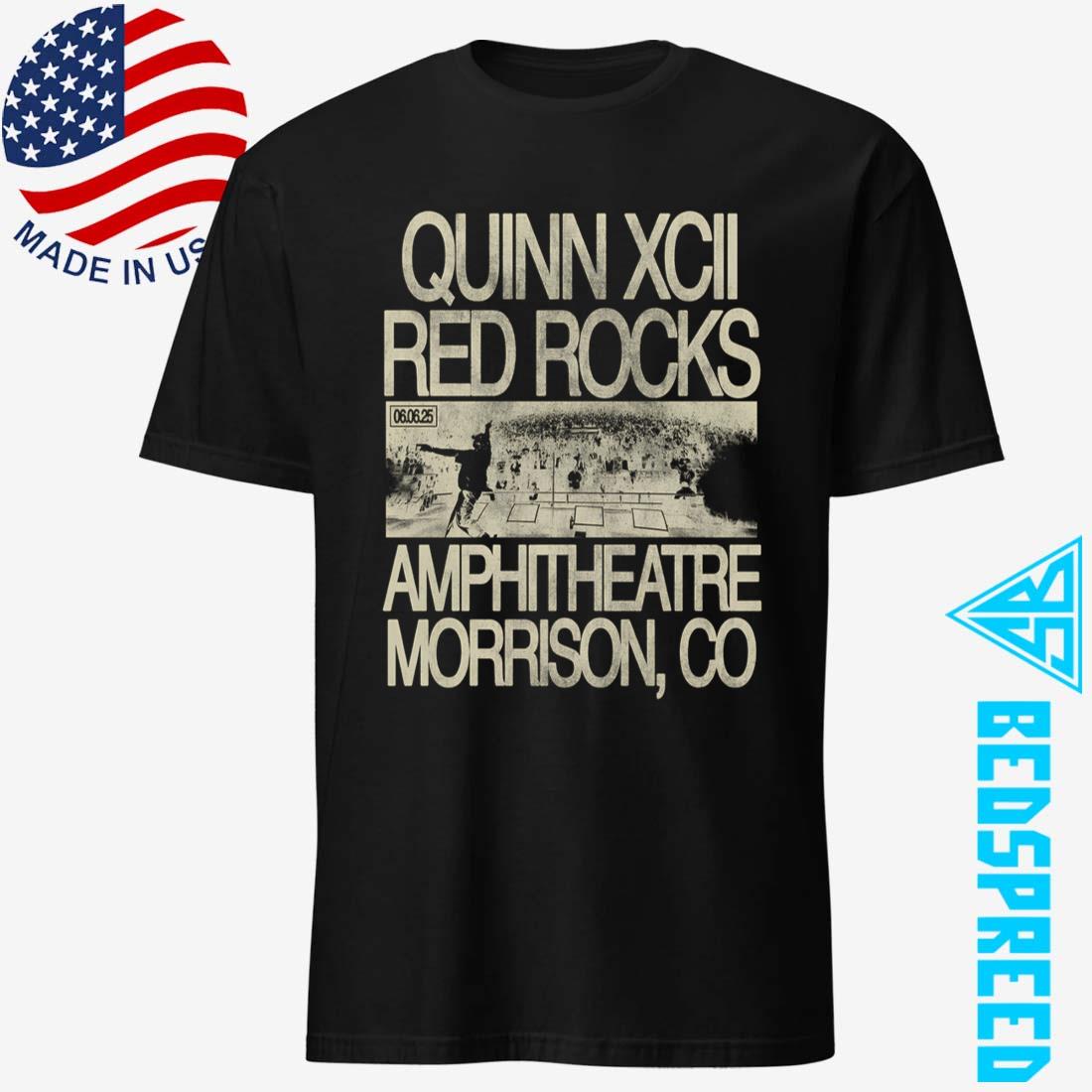 Quinn XCII Live In Red Rocks 2025 Shirt