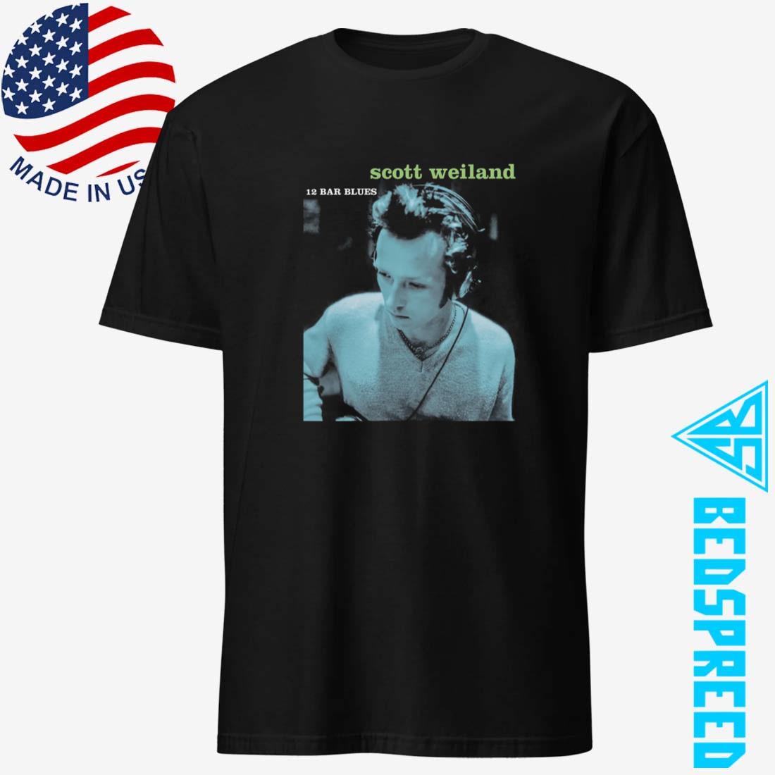 Scott Weiland 12 Bar Blue T-shirt