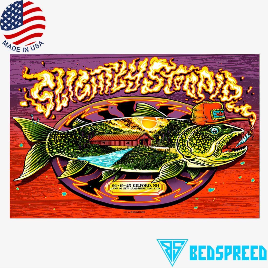 Slightly Stoopid At Bank of New Hampshire Pavilion June 19 2025 Poster