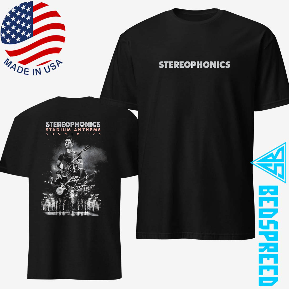 Stereophonics Summer 25 Tour Hoodie