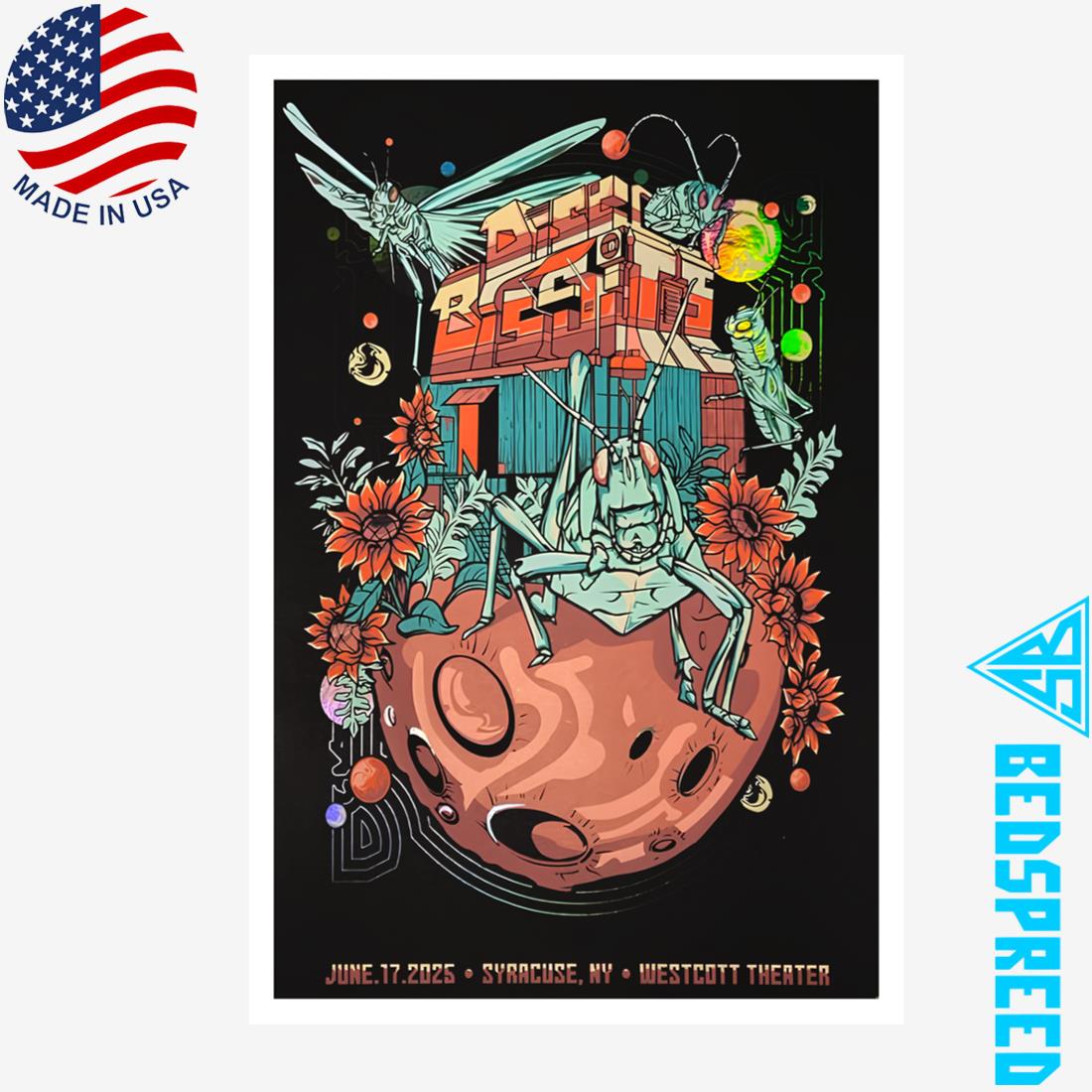 The Disco Biscuits June 17 2025 Westcott Theater Syracuse NY Poster