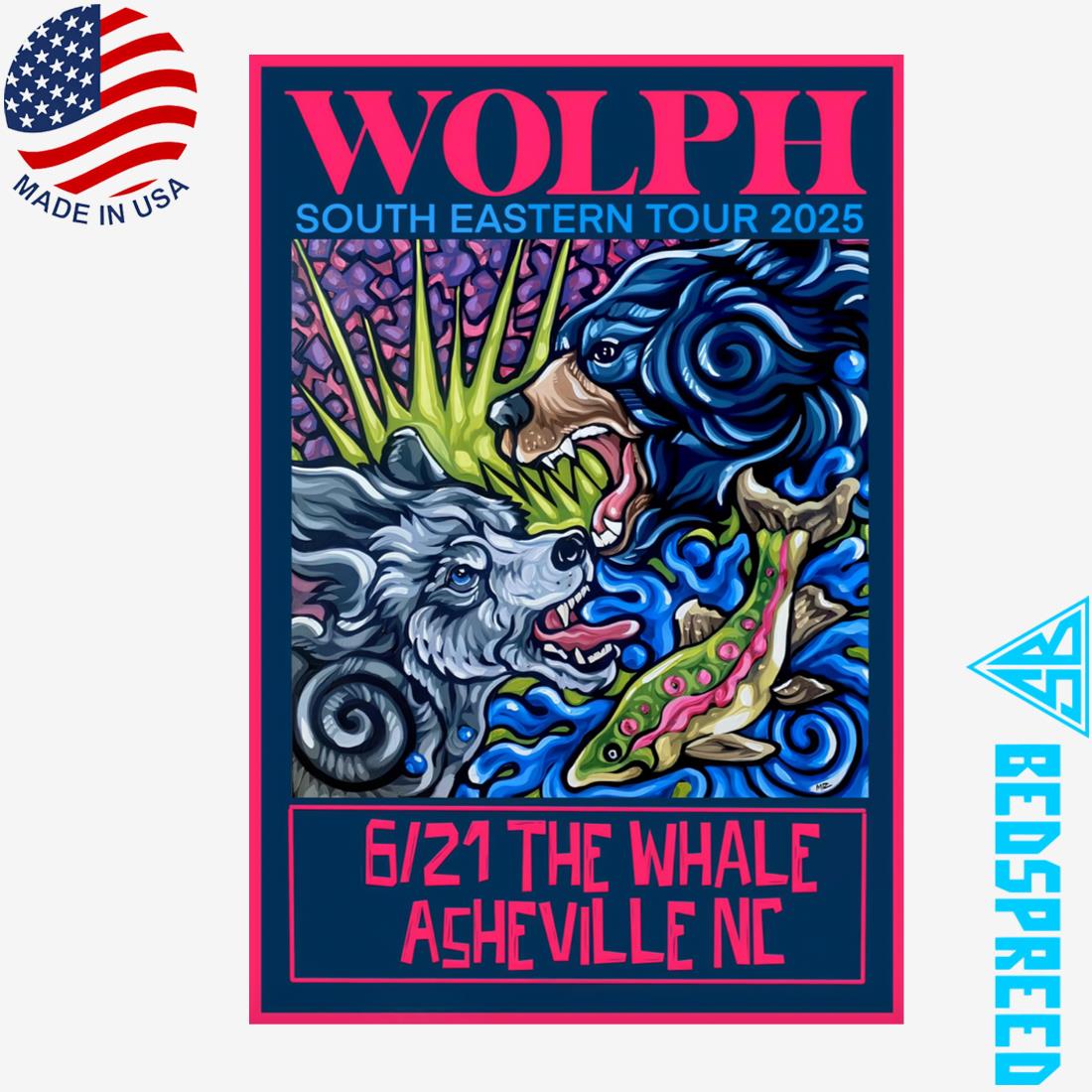 WOLPH In Asheville NC Jun 21 2025 Poster