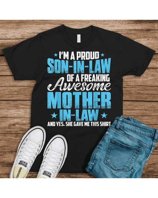 My Son-In-Law Is My Favorite Child | Proud Son In Law Day T-Shirt