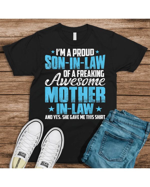 My Son-In-Law Is My Favorite Child | Proud Son In Law Day T-Shirt